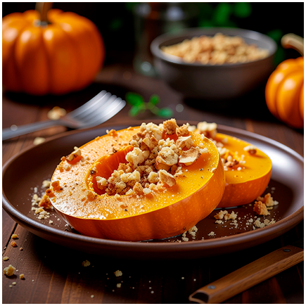 Cooked Pumpkin and Amaretto Plus Natural Flavour